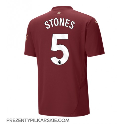 Stroje piłkarskie Manchester City John Stones #5 Koszulka Trzeciej 2024-25 Krótki Rękaw